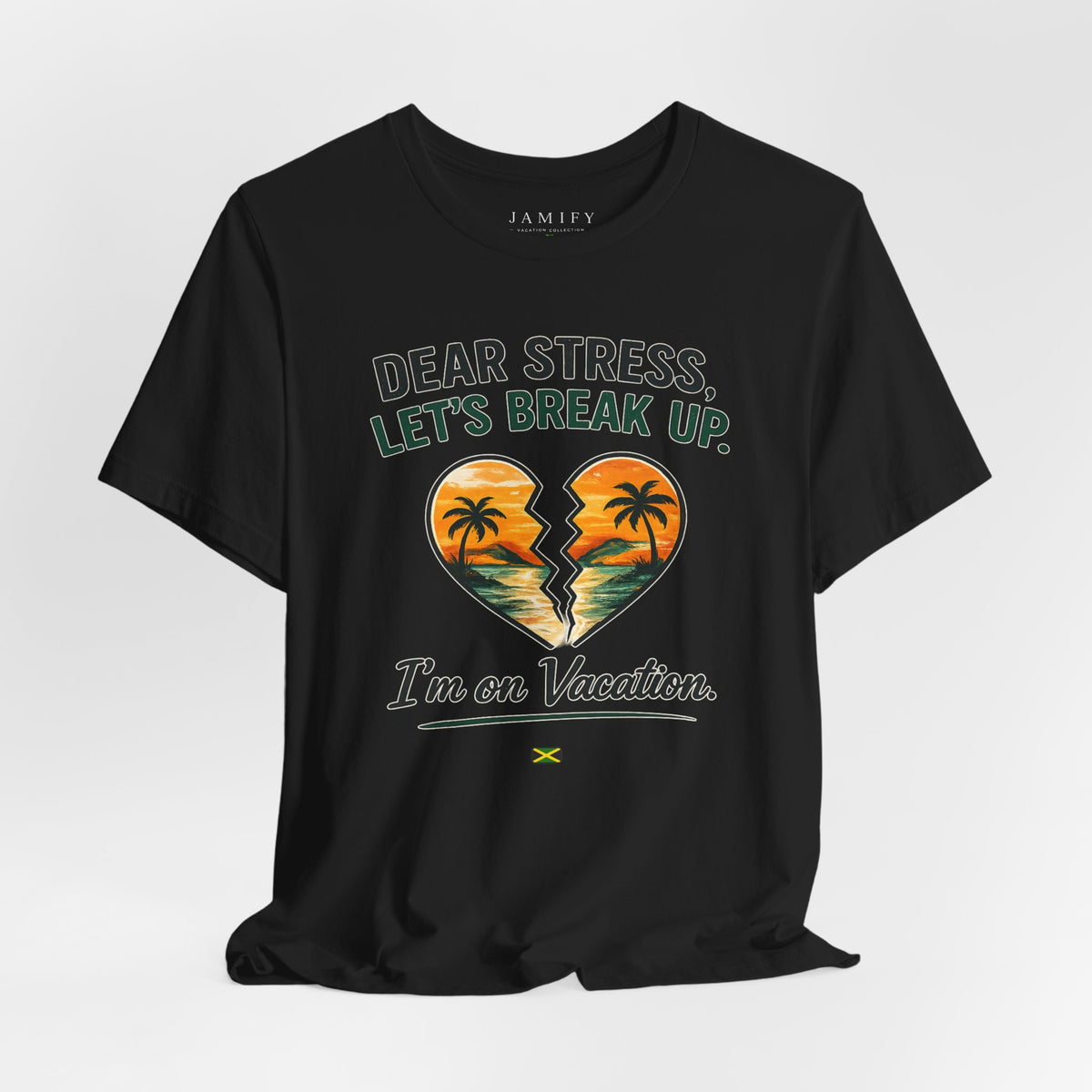 Dear Stress Let's Break Up I'm on Vacation T-Shirt