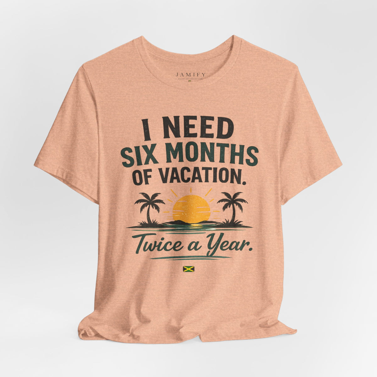 I Need Six Months of Vacation Twice a Year T-Shirt