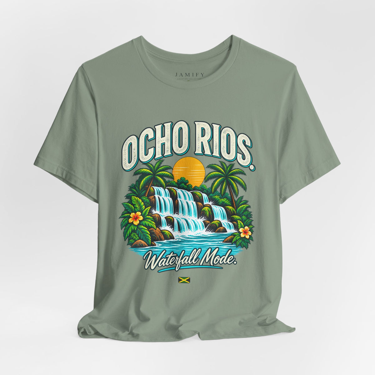 Ocho Rios Waterfall Mode T-Shirt