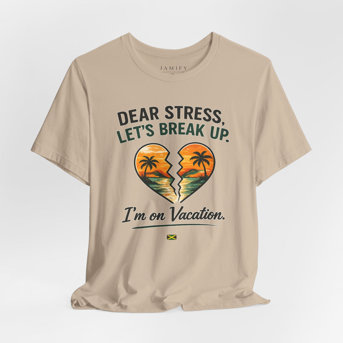 Dear Stress Let's Break Up I'm on Vacation T-Shirt