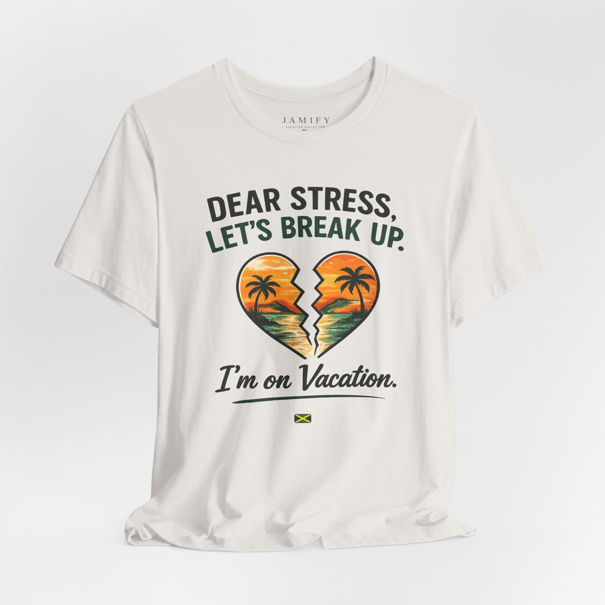 Dear Stress Let's Break Up I'm on Vacation T-Shirt