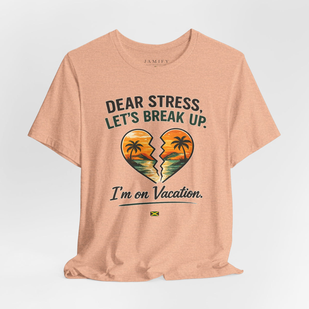 Dear Stress Let's Break Up I'm on Vacation T-Shirt