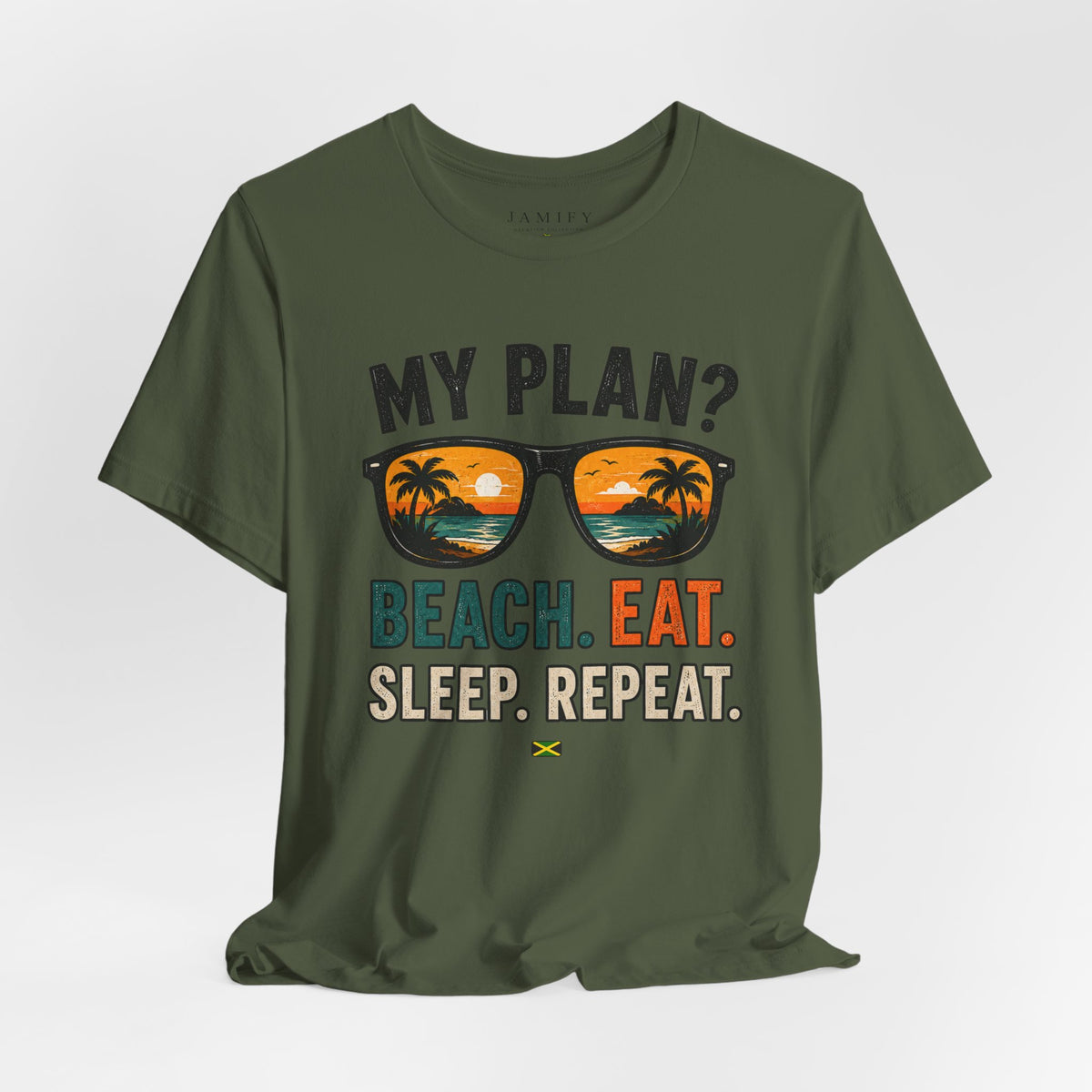 My Plans Beach Eat Sleep Repeat T-Shirt
