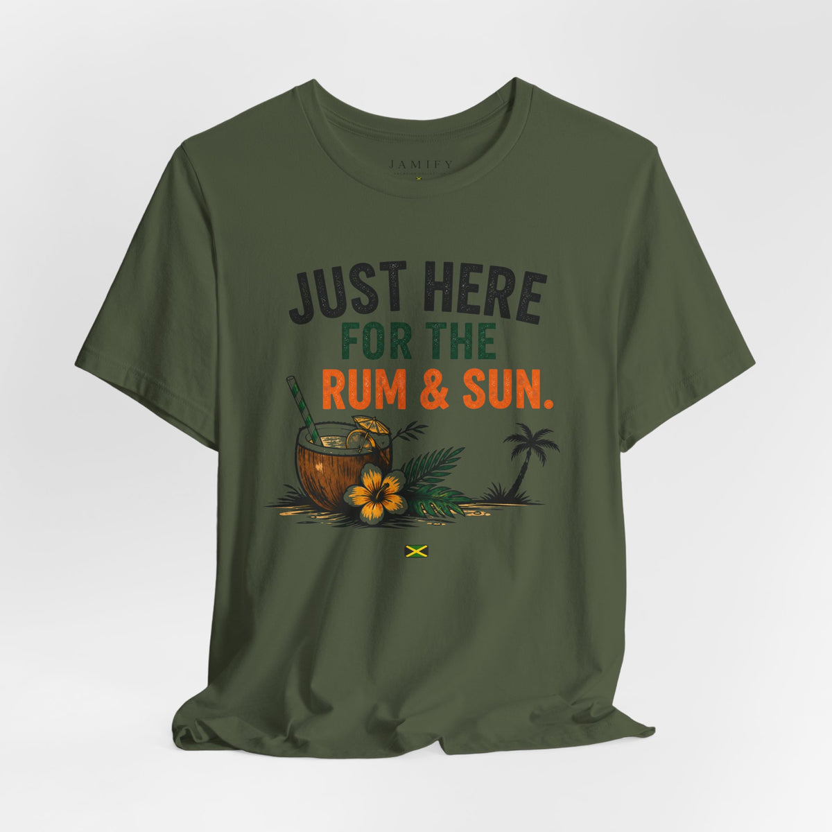 Just Here for the Rum & Sun T-Shirt