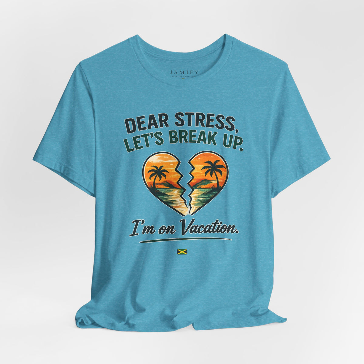 Dear Stress Let's Break Up I'm on Vacation T-Shirt
