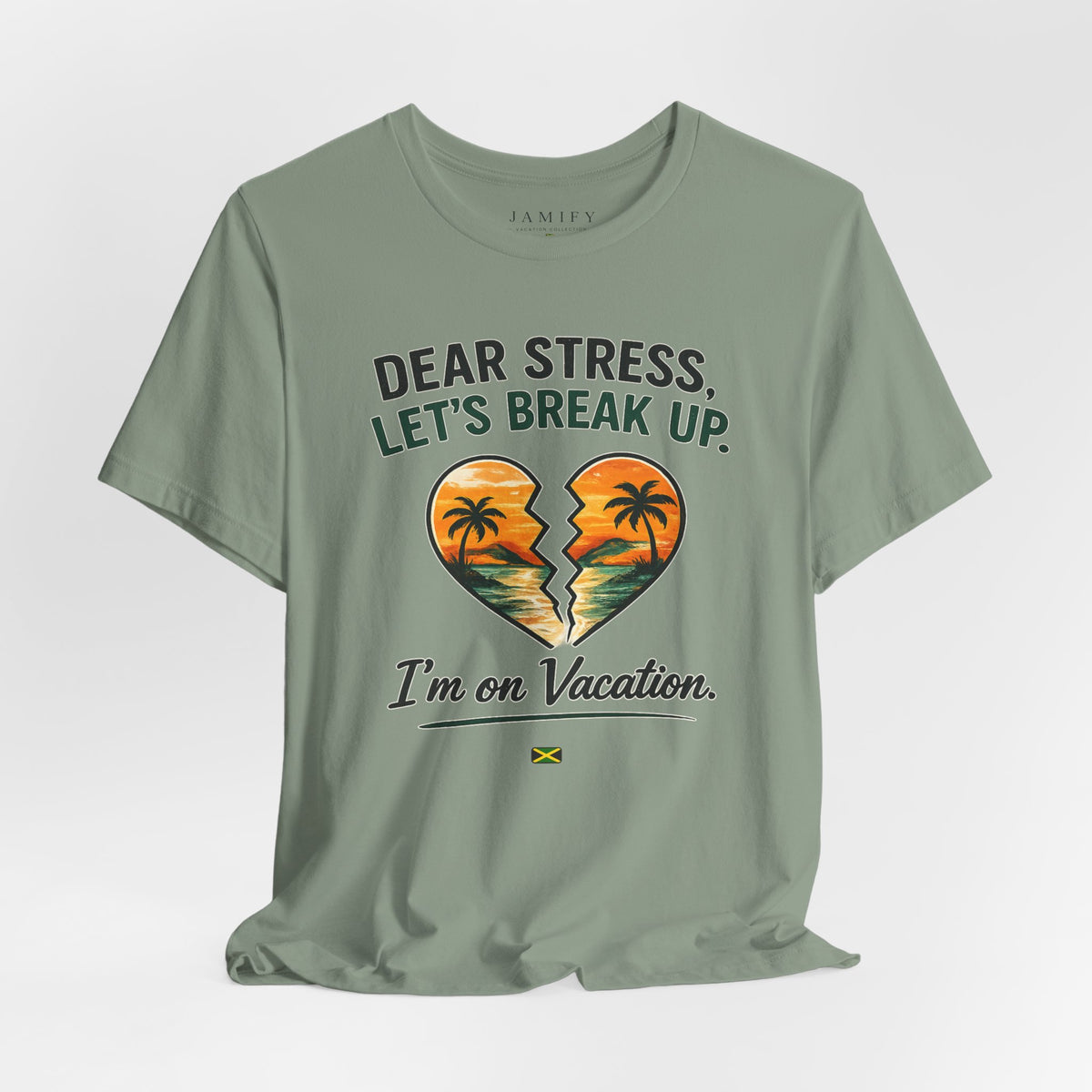 Dear Stress Let's Break Up I'm on Vacation T-Shirt